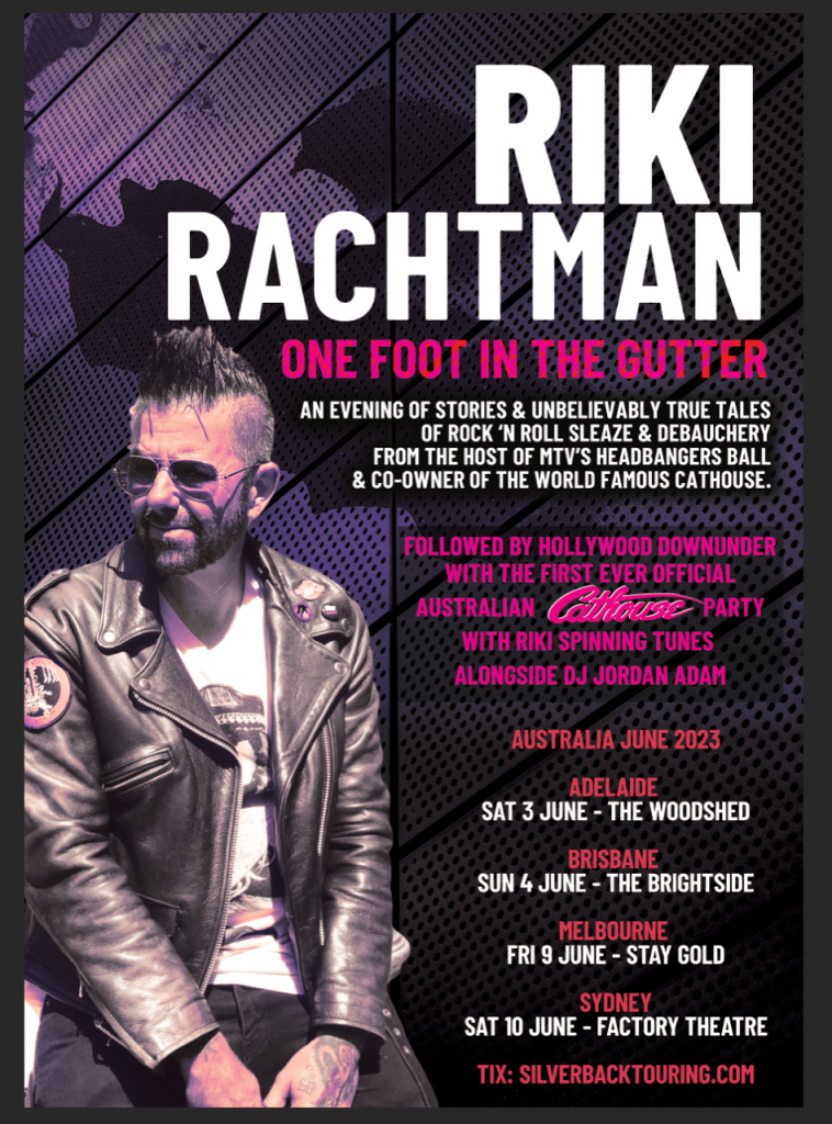 Former Mtvs Headbangers Ball Host Riki Rachtman Tells All Live On